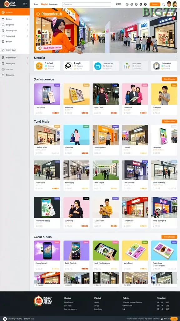 Galeri pratinjau visual big77 build APK resmi terbaru